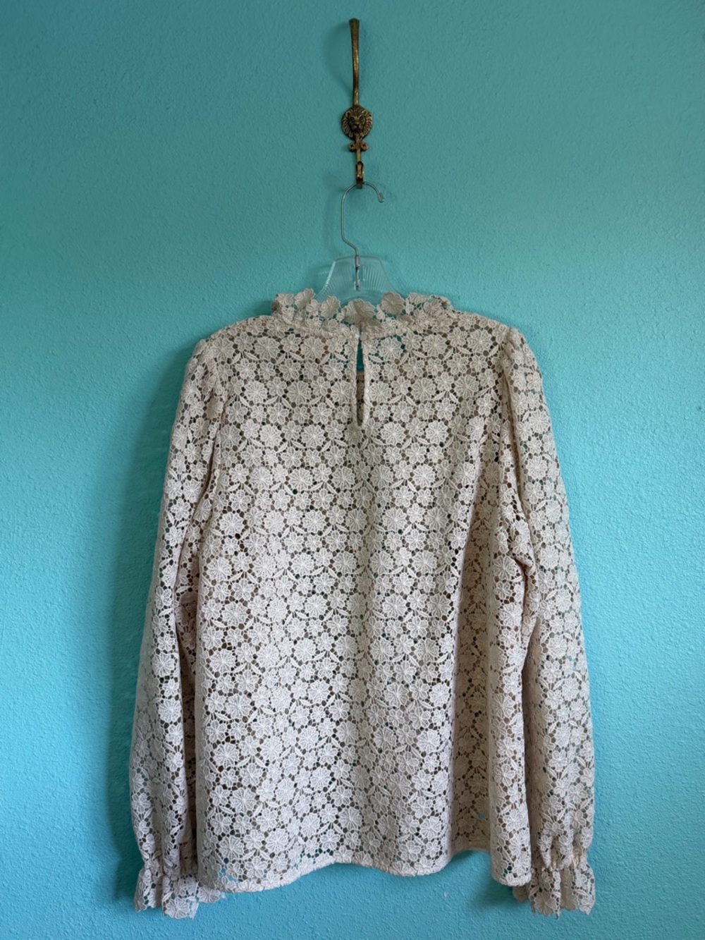 🇫🇷 Sézane Jordyna Blouse, Cream - Picture 4 of 8
